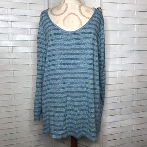 Striped Lularoe Long Sleeve Top